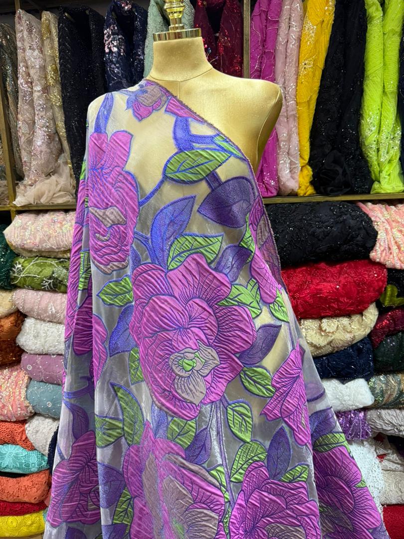 Organdy organza brocade